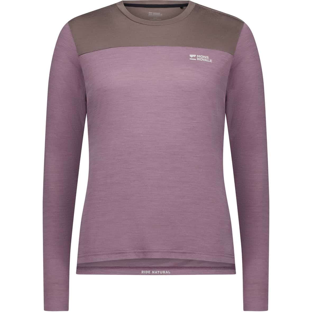 Diversion Merino Bike Damen Longsleeve Flieder_892 | L