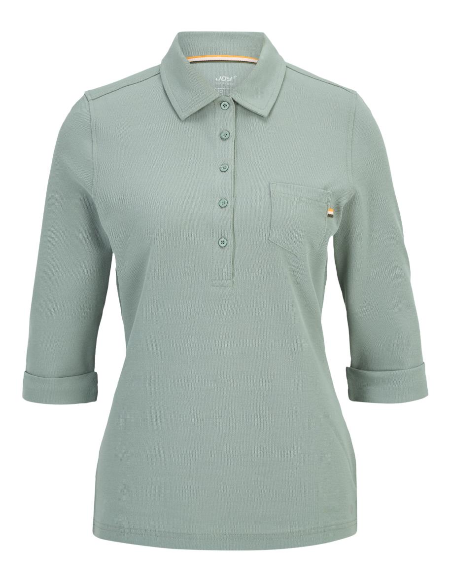 Gisele Poloshirt Damen T-Shirt Oliv_10460 | 38