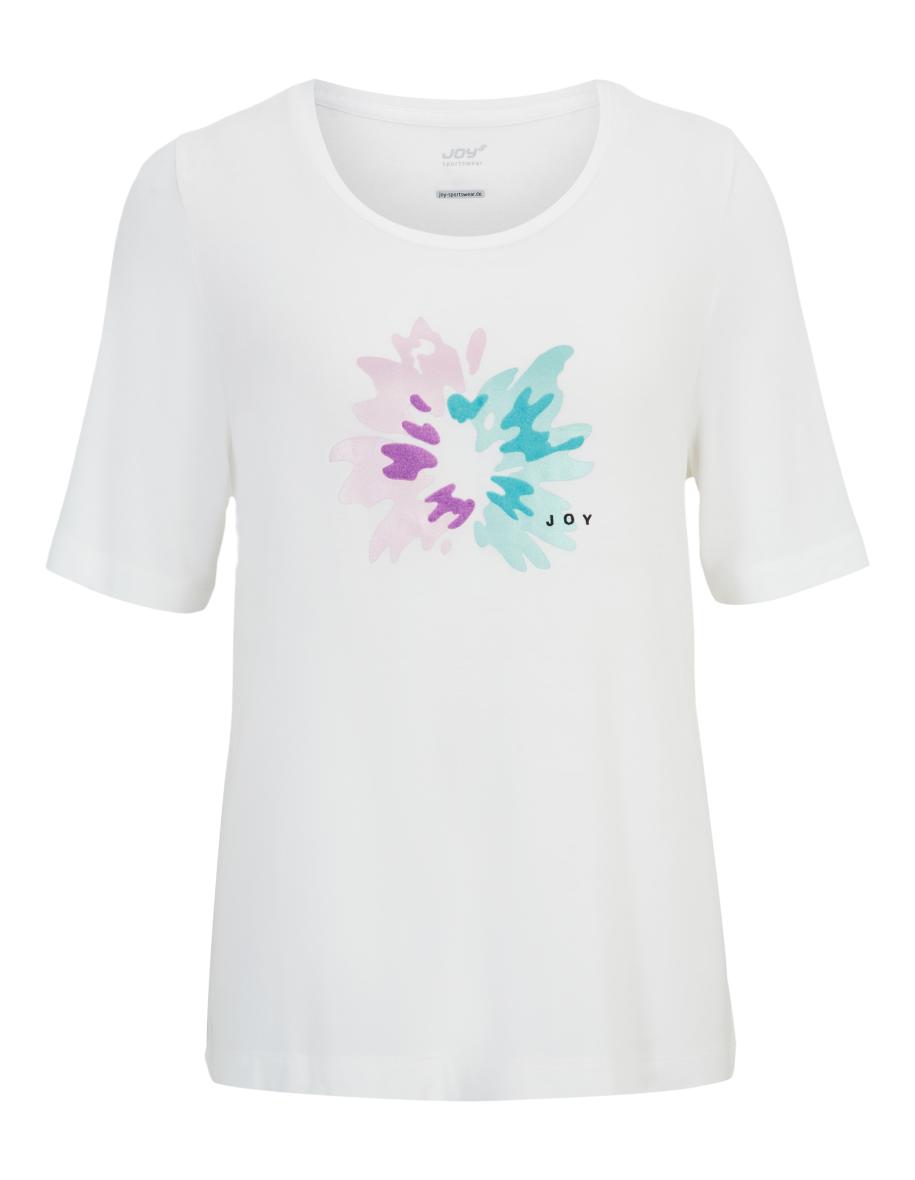 Joy Rosa T-Shirt Damen (Weiß 36 Größe)