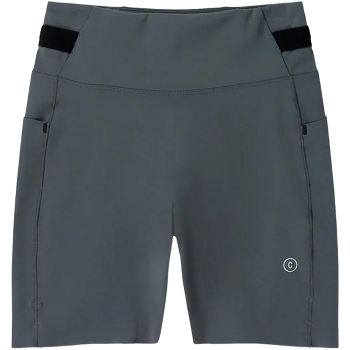 FSTTight Short 7" Damen Lauftights Blau_BL028 | XS