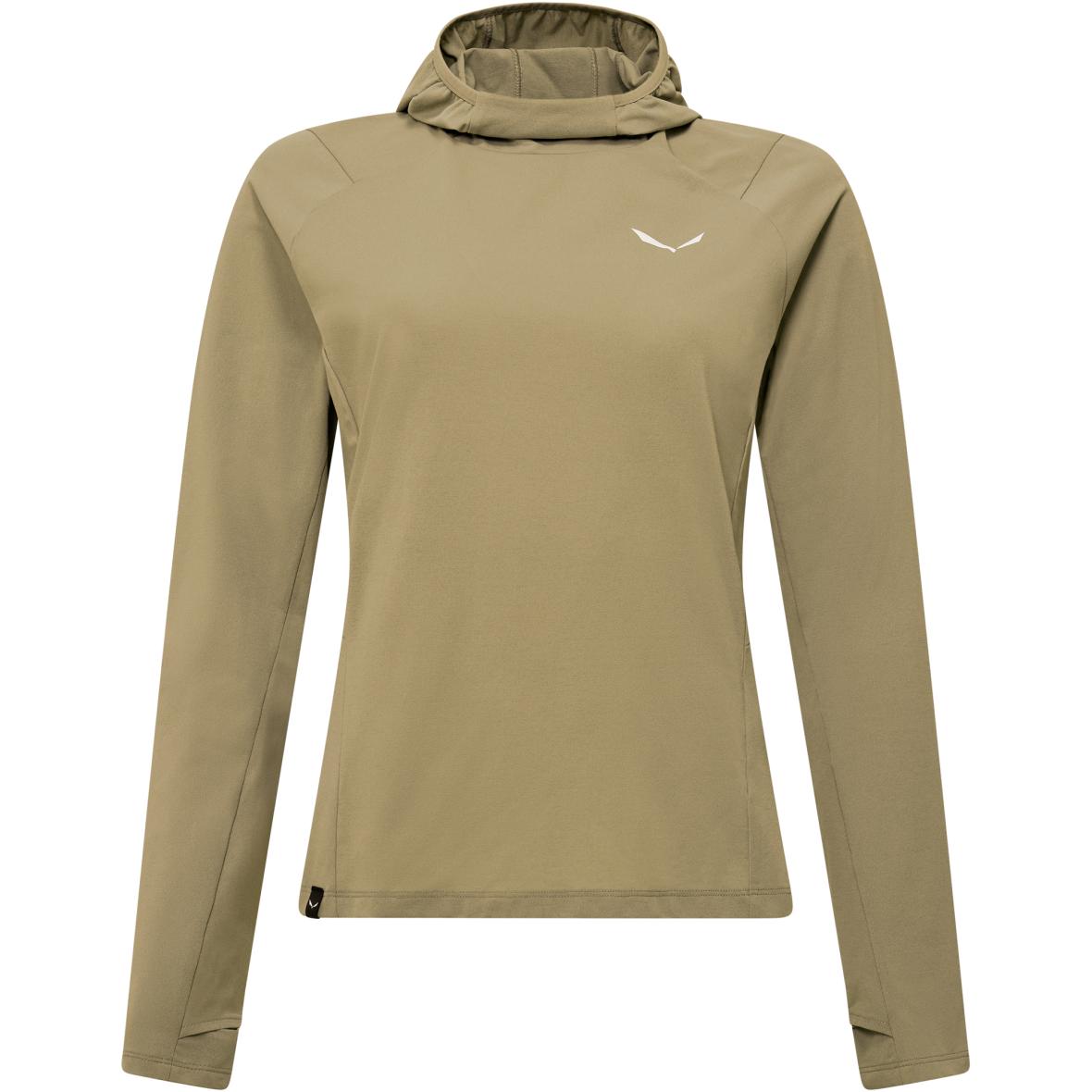 Puez Sun Hoodie Damen Longsleeve Beige_7180 | 34