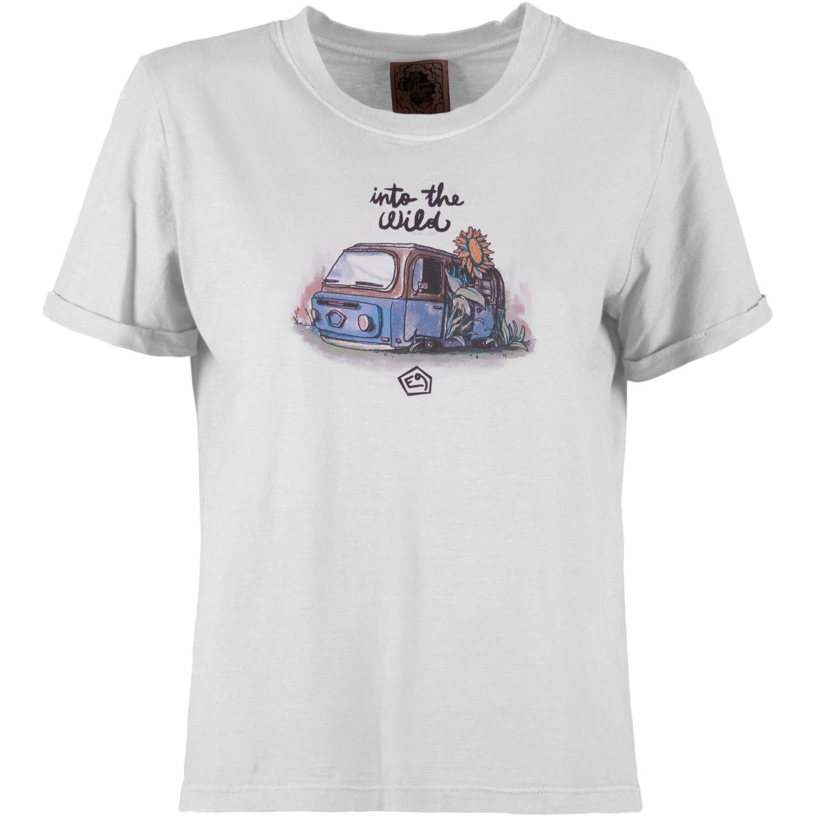 Wild  Damen T-Shirt Weiß_009 | XS