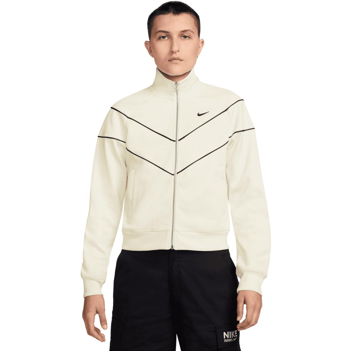 Windrunner Poly Knit Damen Trainingsjacke Beige_135__SAIL/BLACK/BLACK | S