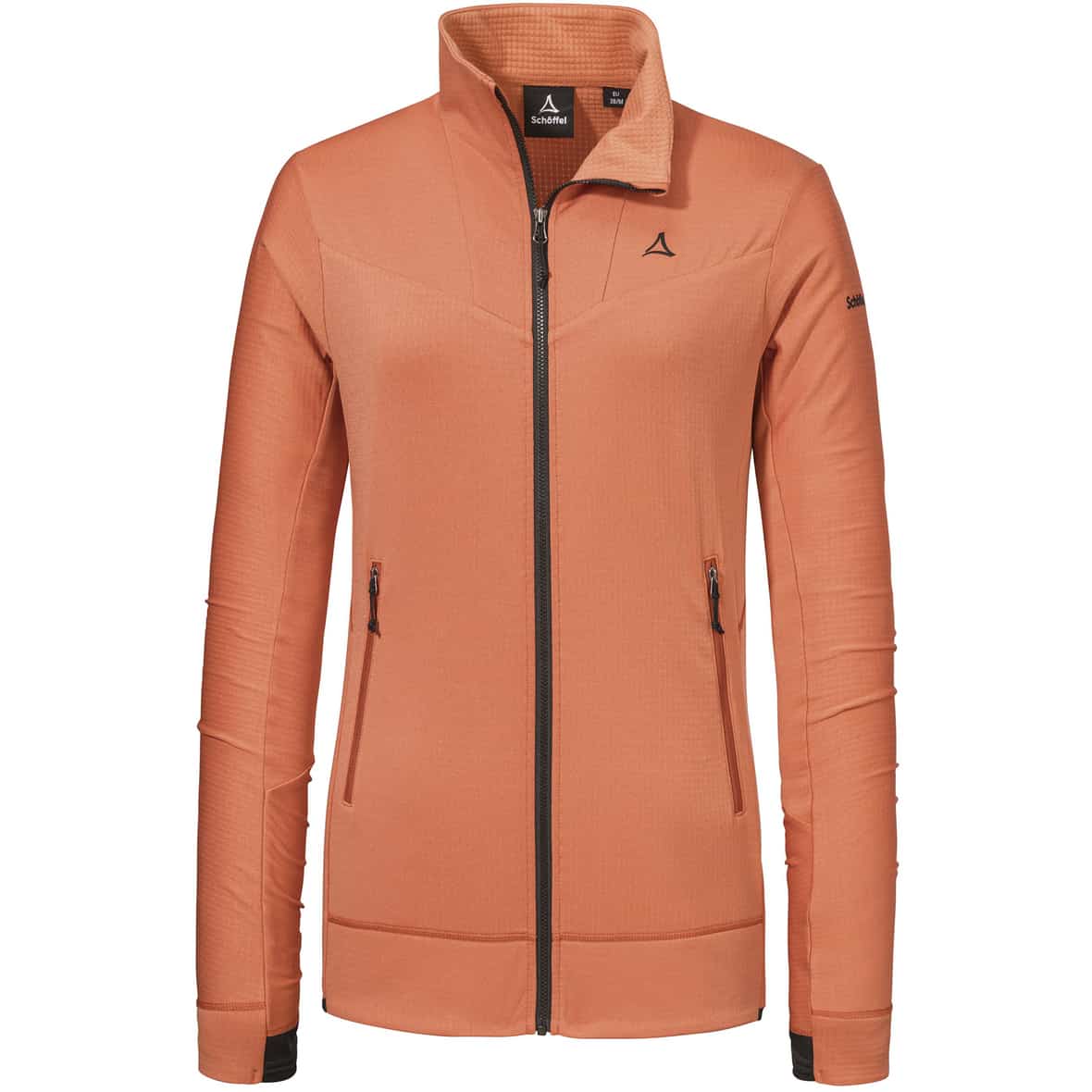 Style Blaueis Damen Fleecejacke Orange_5115 | 34