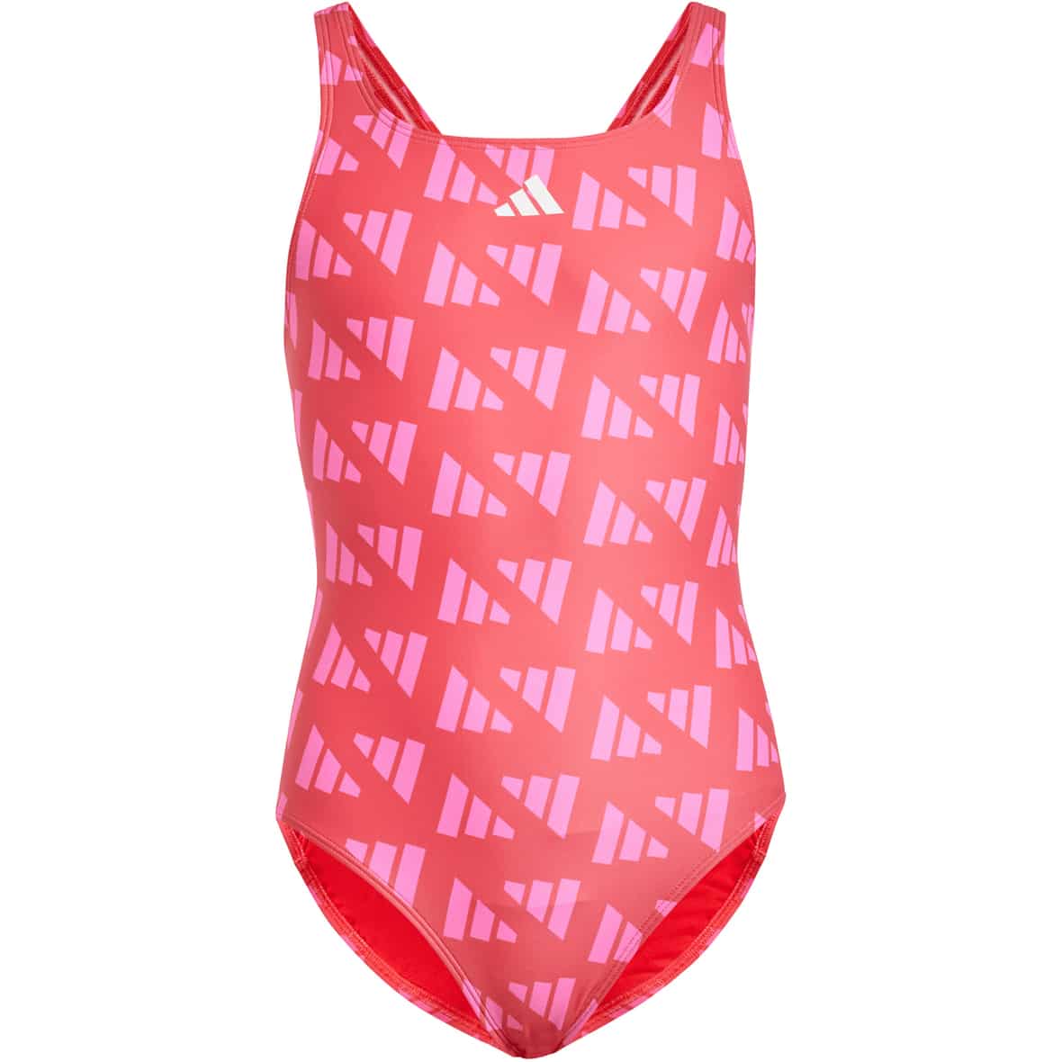 Logo Graphic V-Back  Kinder Badeanzug Beere_000__SELURE/LUCPNK | 116