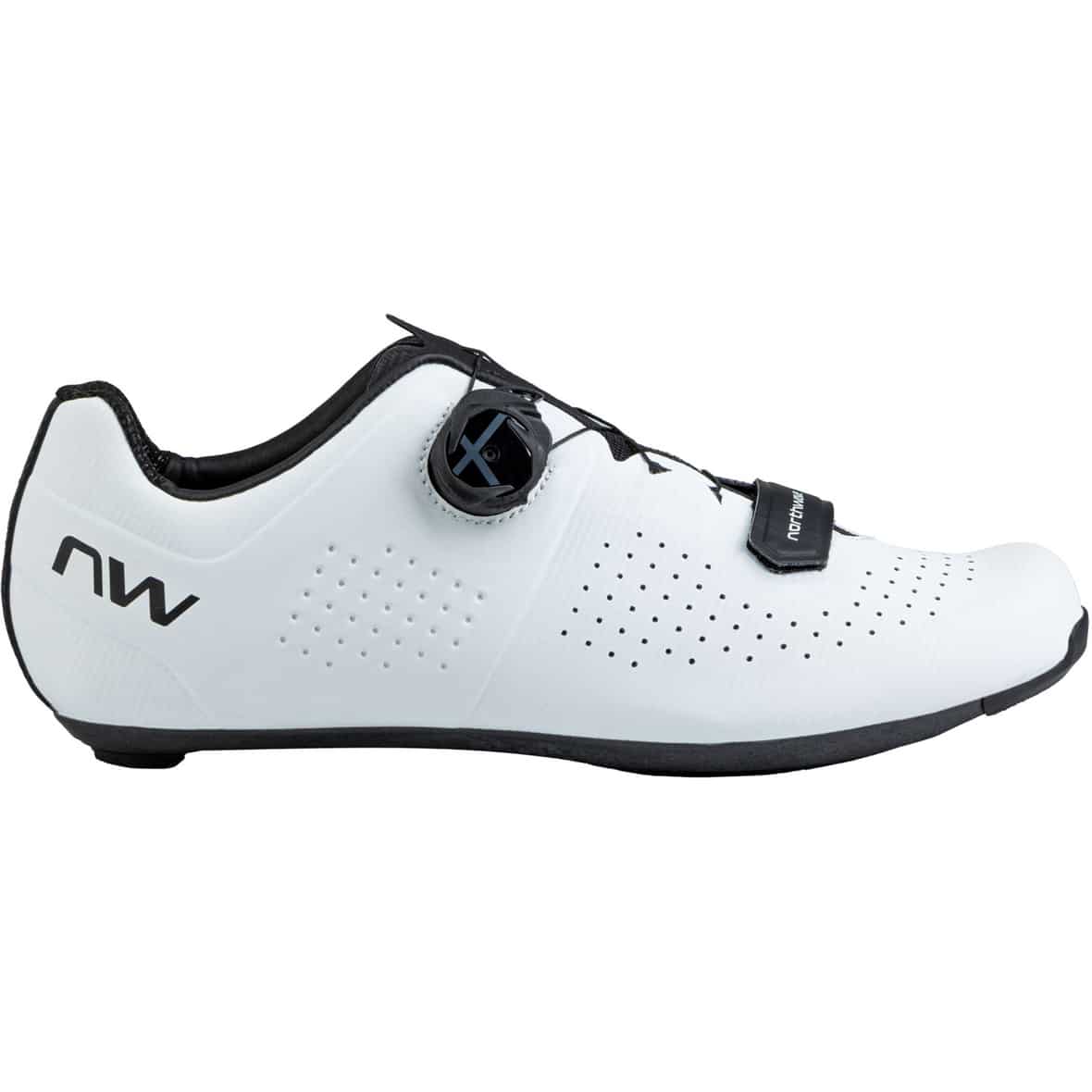 Storm Carbon Herren Fahrradschuhe Weiß_51__WHITE/BLACK | 40
