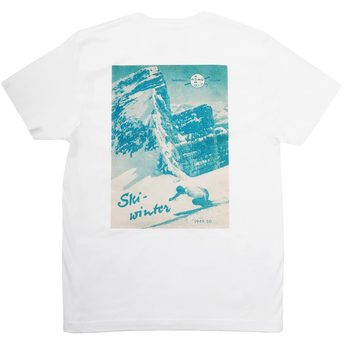 ASMü Vintage Shirt Ski Winter 1949 Sport Schuster