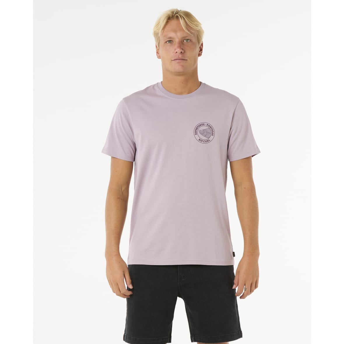 Rip Curl Desti Animals Tee Herren (Flieder XXL Größe)