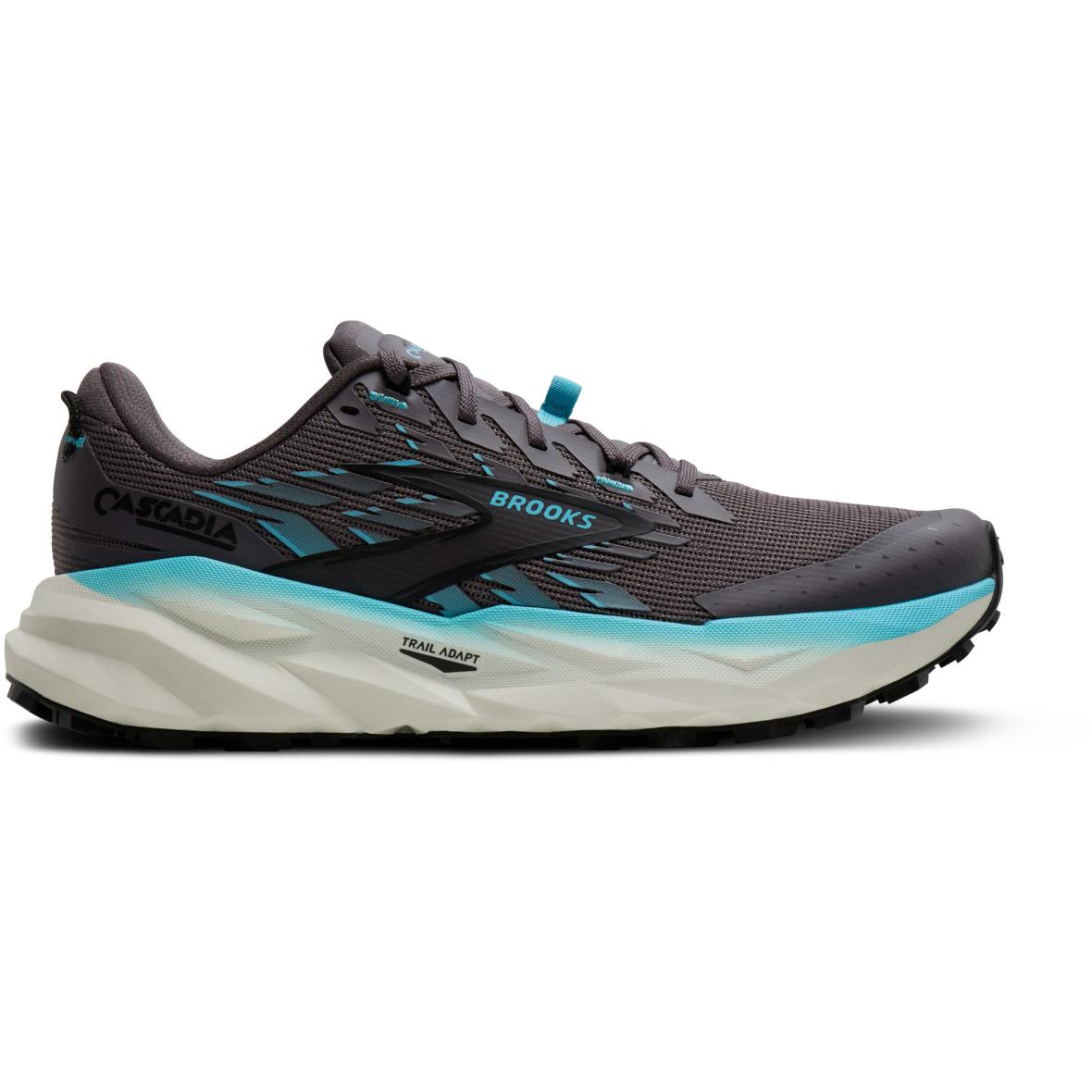 Cascadia 19 Damen Trailrunningschuhe Grau_093__RABBIT/BLACK | 6,5