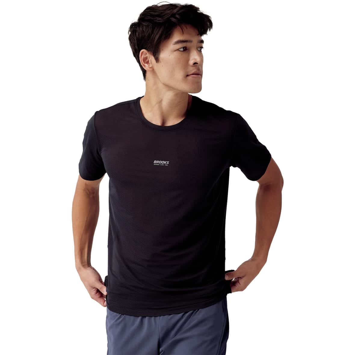 High Point Short Sleeve 2.0 Herren Laufshirt Schwarz_001__BLACK | XL