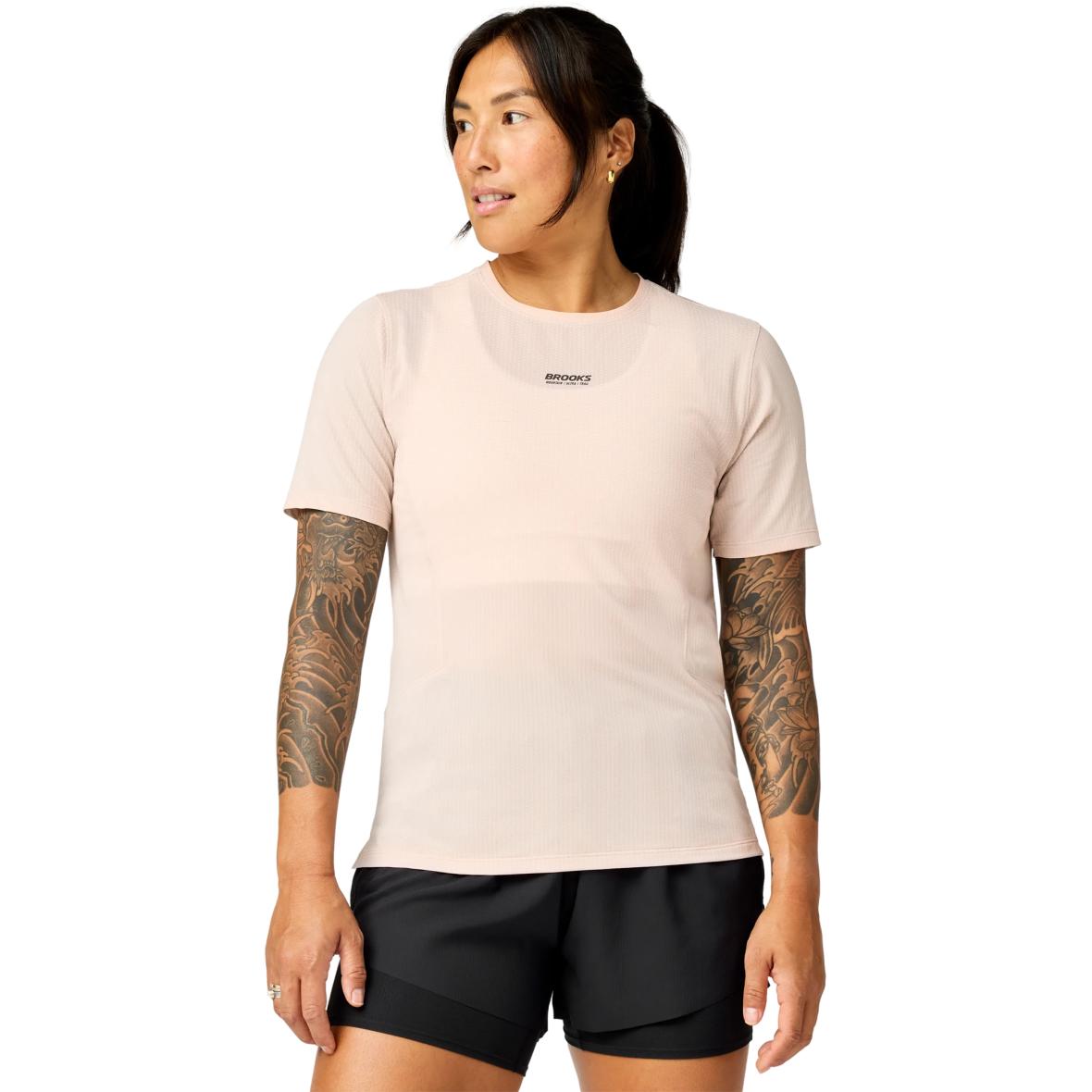 High Point 2.0 Damen Laufshirt Rosa_619__ROSE DUST | XS