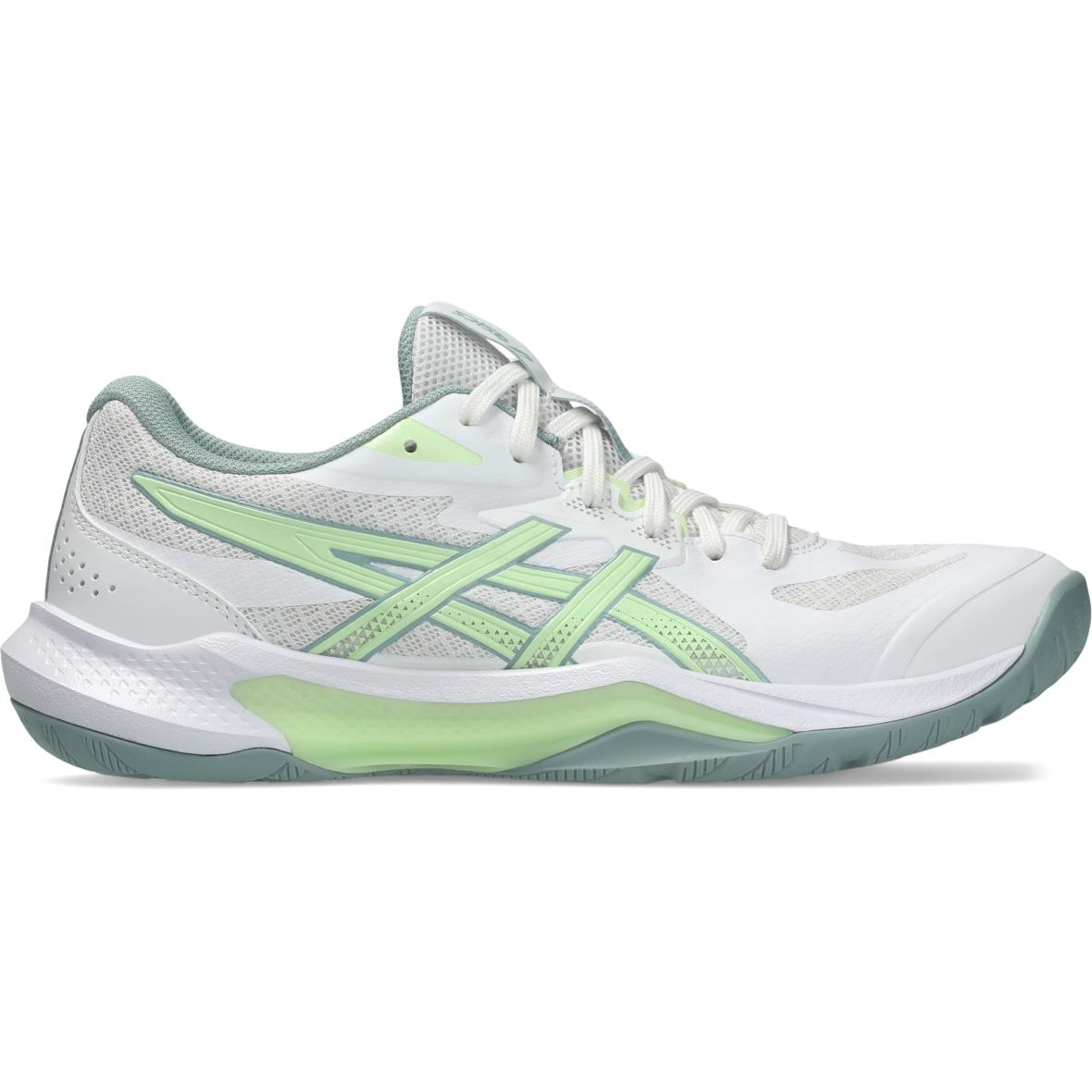 Gel Tactic 13 Damen Hallenschuhe Weiß_102__WHITE/ILLUMINATE YELLOW | 6,5