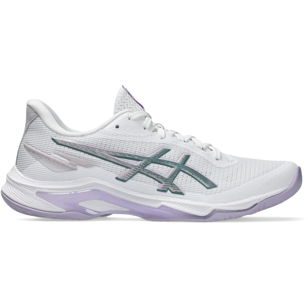 Netburner Ballistic FF 4  Damen Hallenschuhe Weiß_106__WHITE/DAHLIA | 7