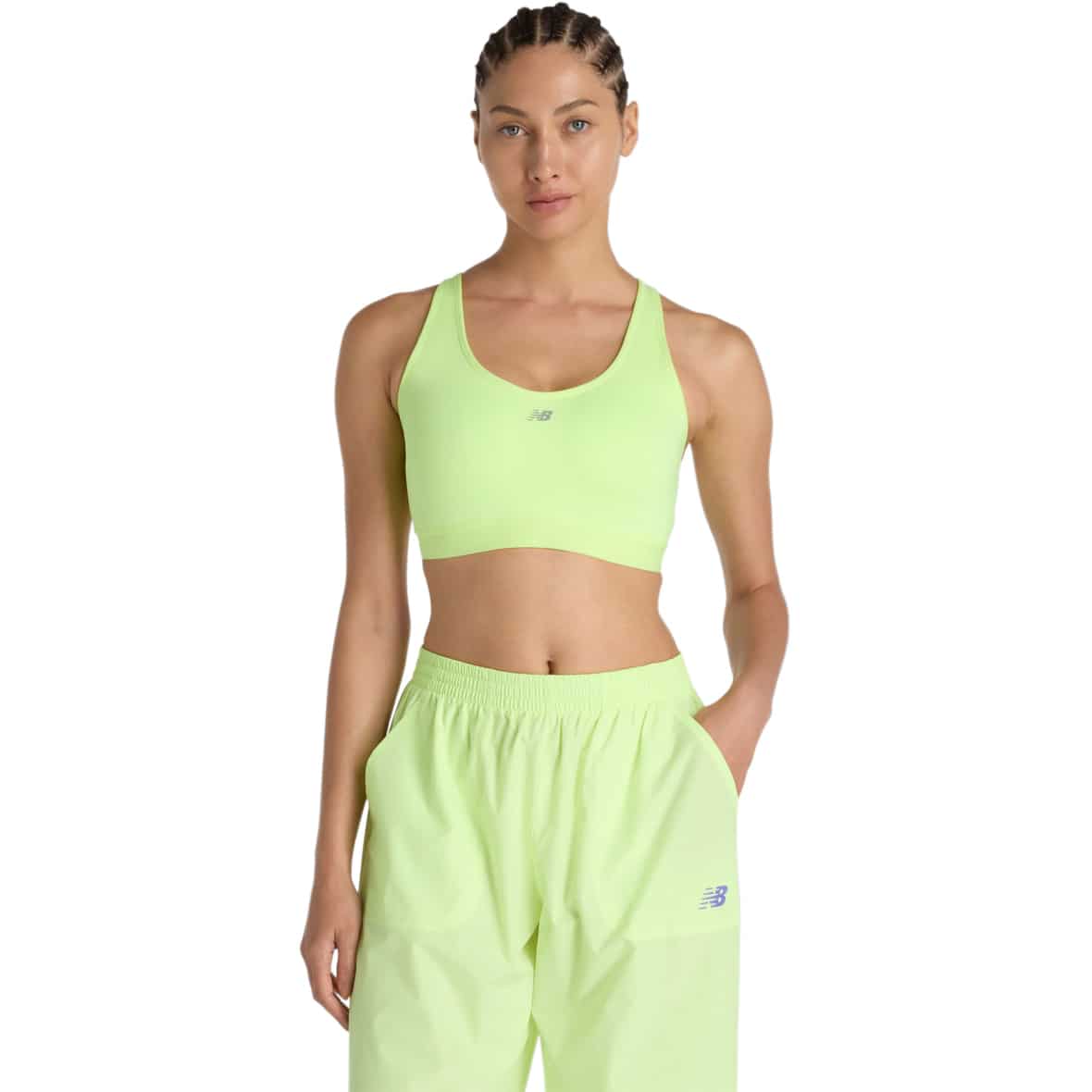 Essential Run  Damen Sport-BH Hellgrün_AFG | XL/CD