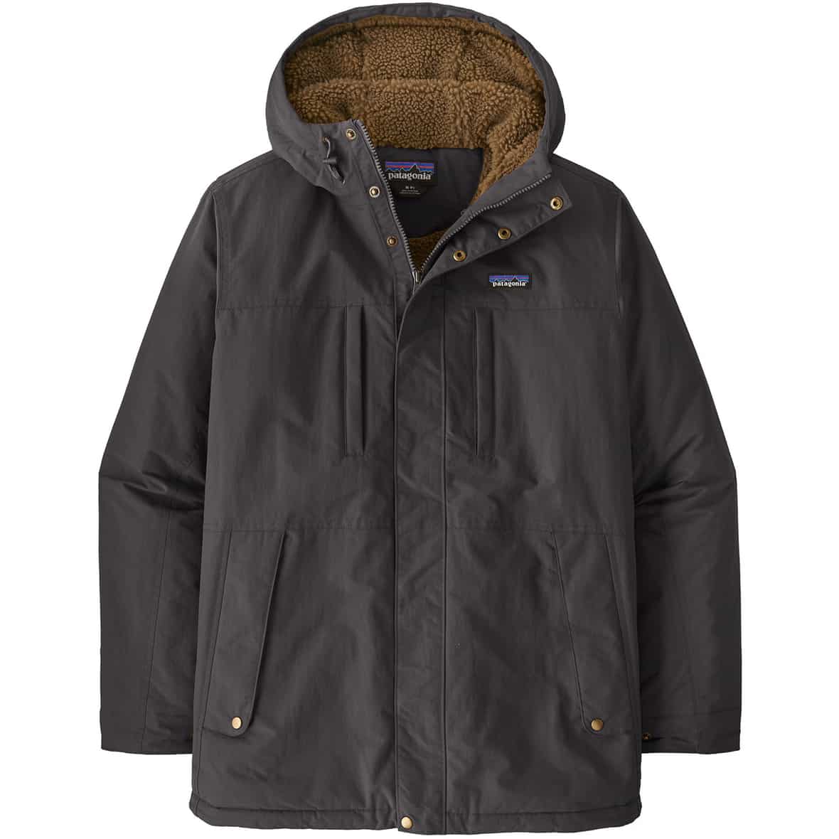 Isthmus  Herren Parka Schwarz_INBK | L