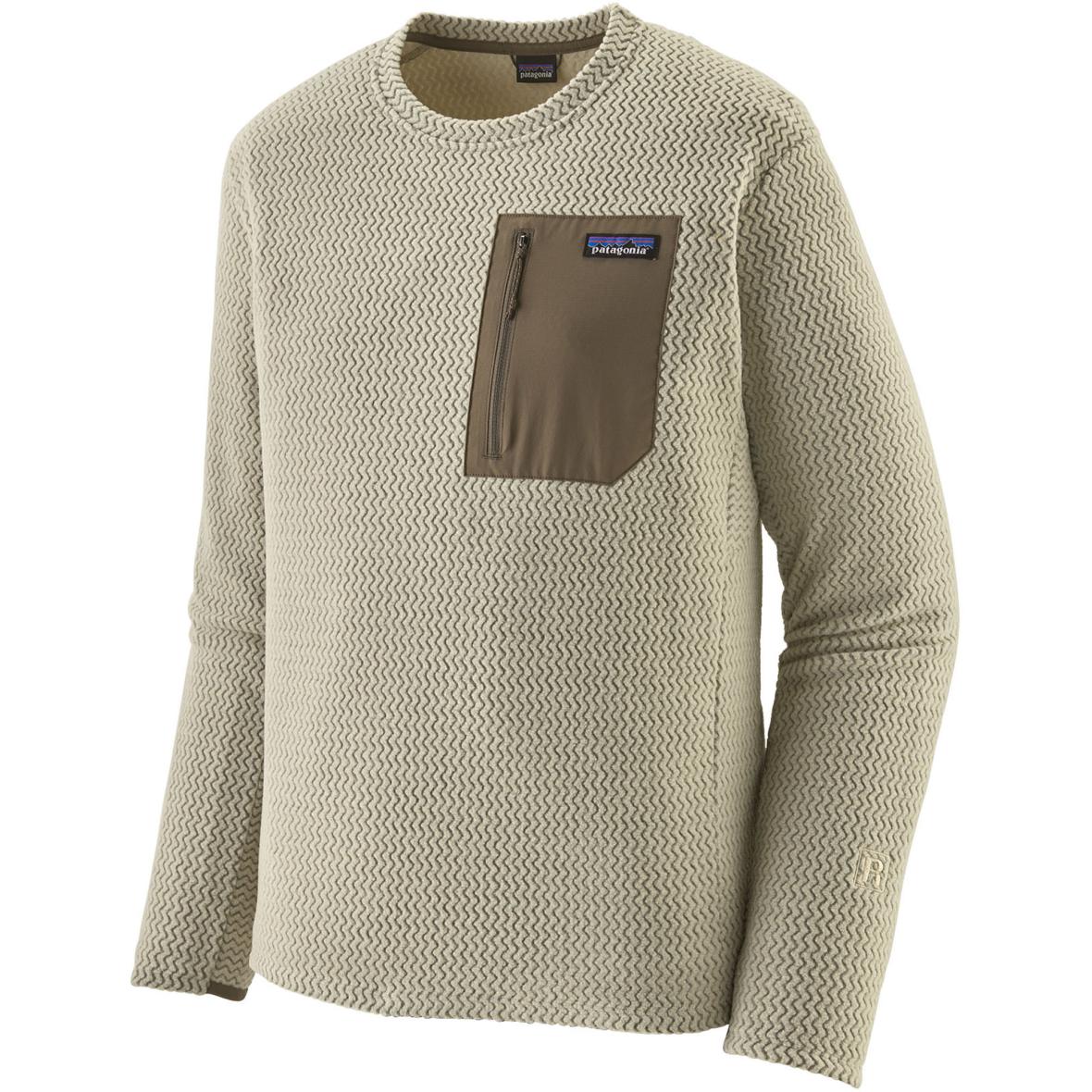 R1 Air Fleece Crewneck Herren Fleecejacke Beige_PLCN | L