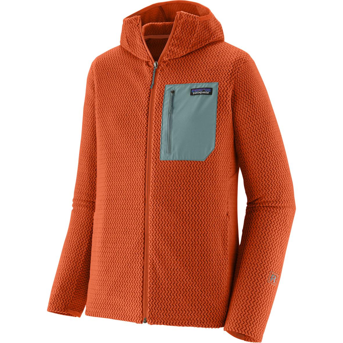 R1 Air Herren Fleecejacke Orange_CLOR | L