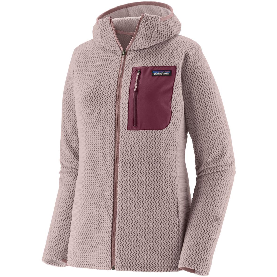 R1 Air Hoody Damen Fleecejacke Beige_STYM | XS