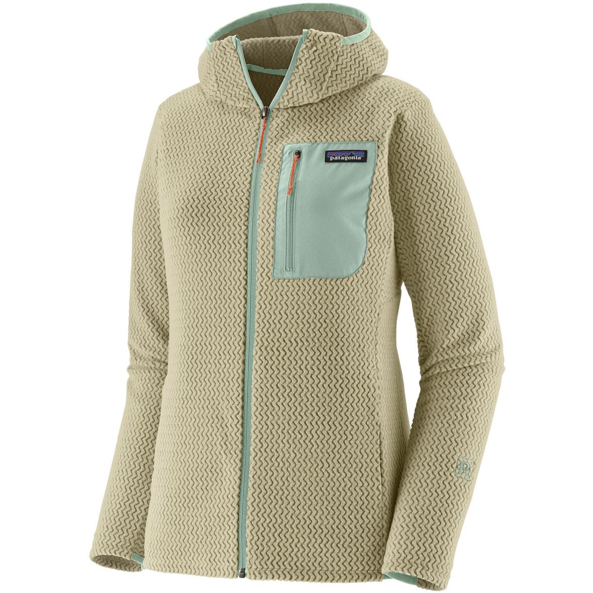 R1 Air Hoody Damen Fleecejacke Beige_WSTO | L