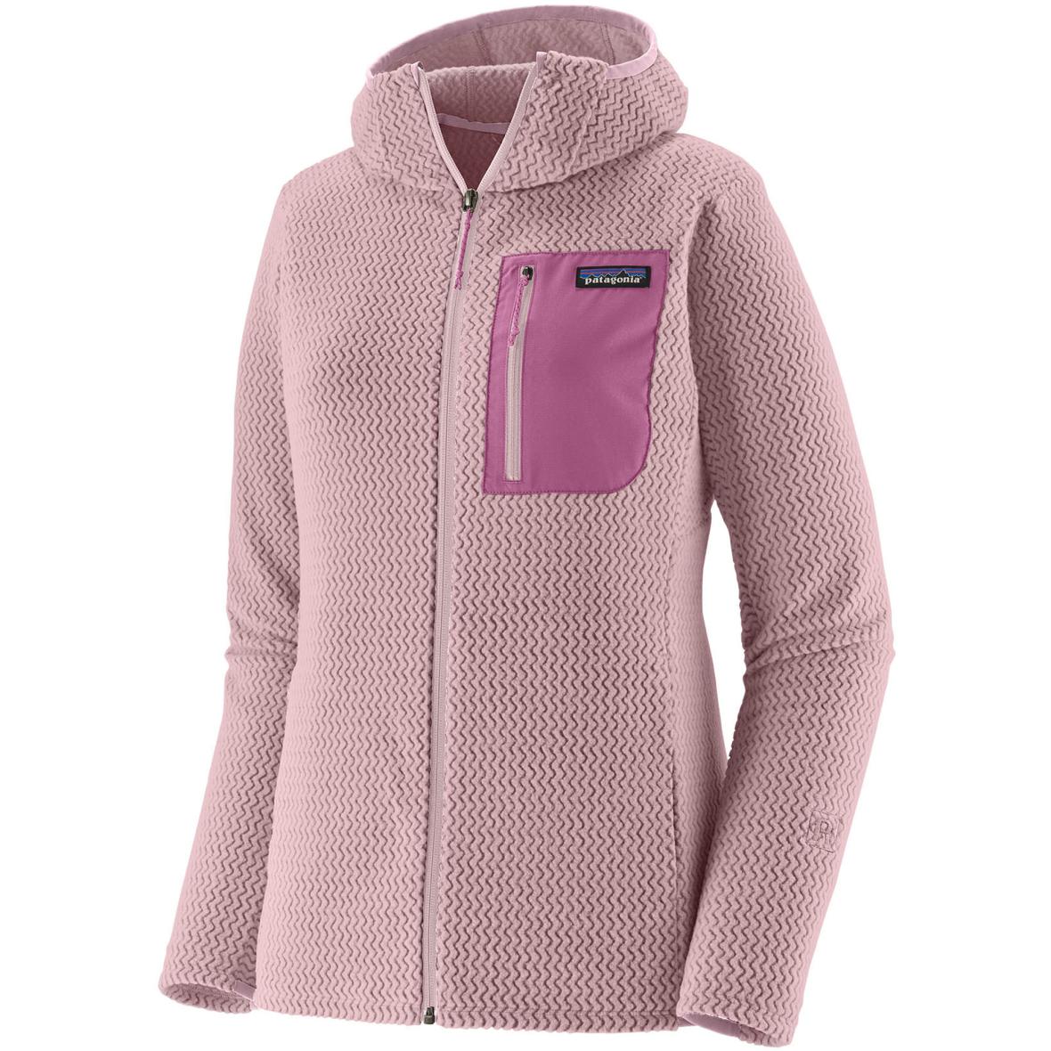R1 Air Hoody Damen Fleecejacke Violett_QVLT | M