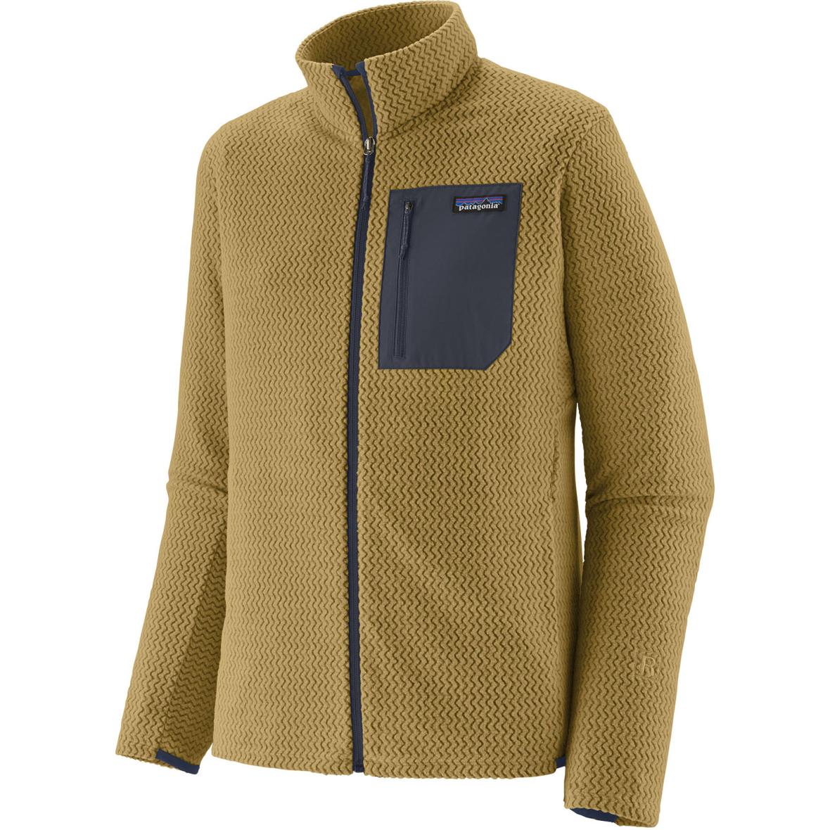 R1 Air Herren Fleecejacke Gelb_LYTN | XL