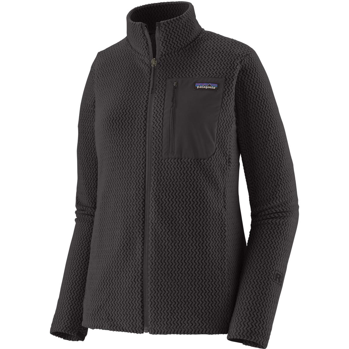 R1 Air Damen Fleecejacke Schwarz_BLK | L