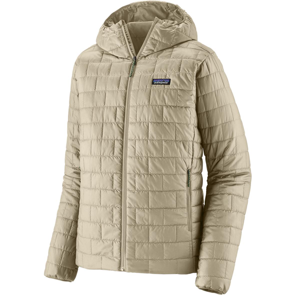 Nano Puff Hoody Herren Isolationsjacke Beige_WSTO | L