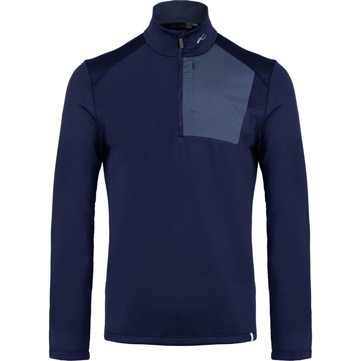 Kjus Hydro Midlayer Herren Rollkragenshirt (Dunkelblau 56)