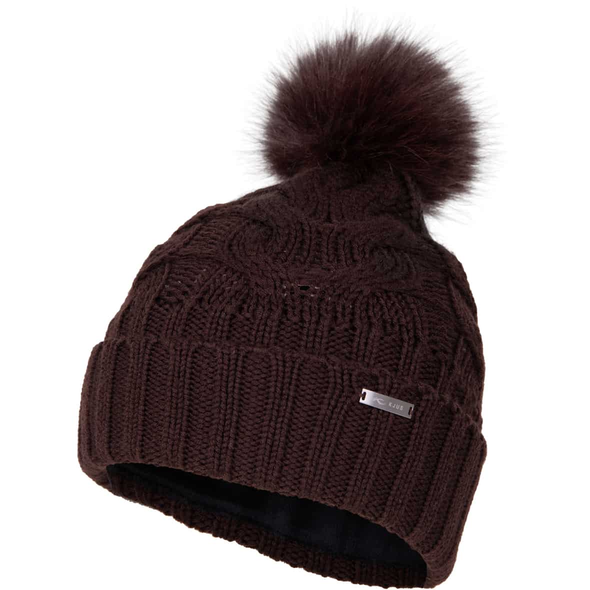 Pom Damen Mütze Braun_K0037715 | one size