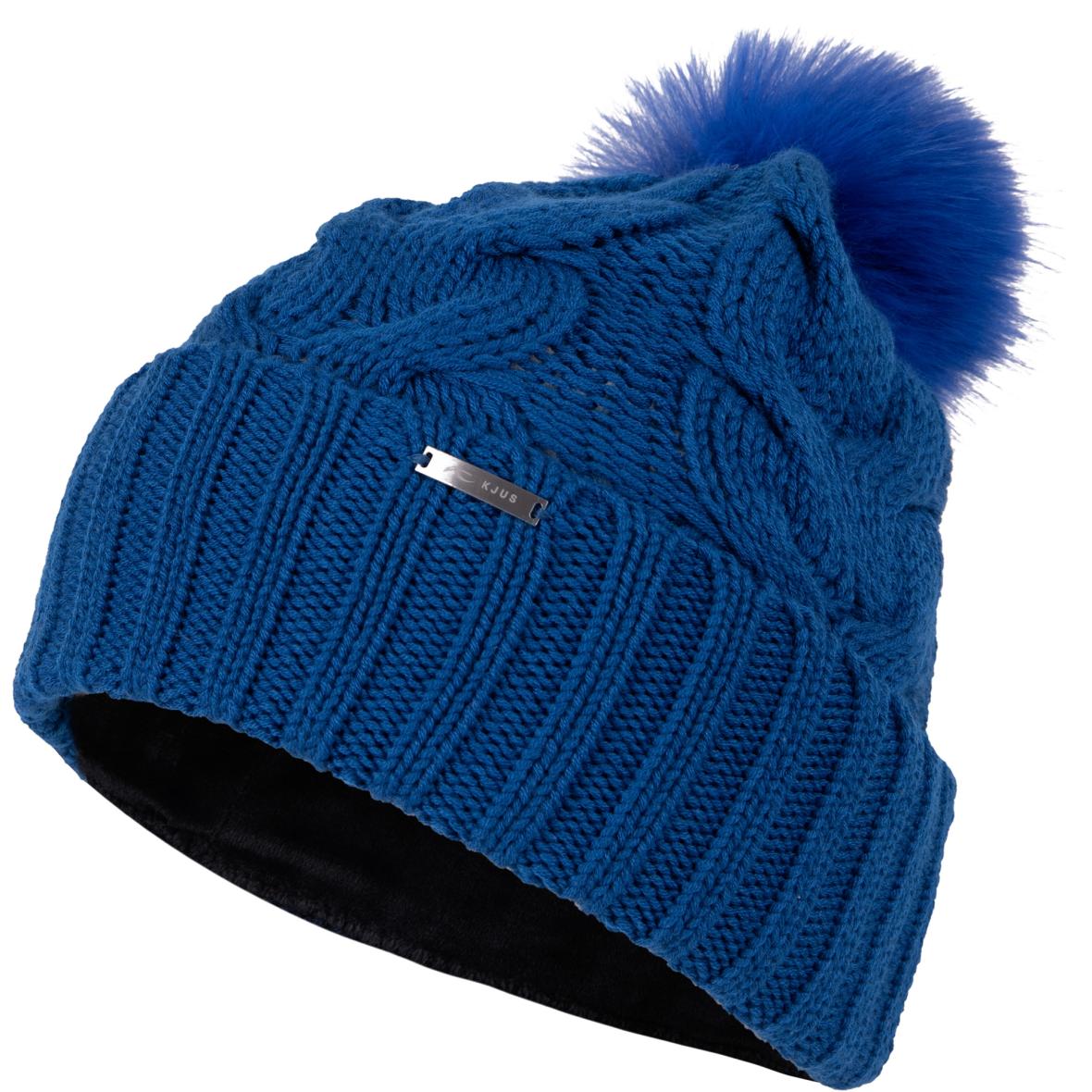 Kjus POM Damen Mütze (Blau STK) Mützen