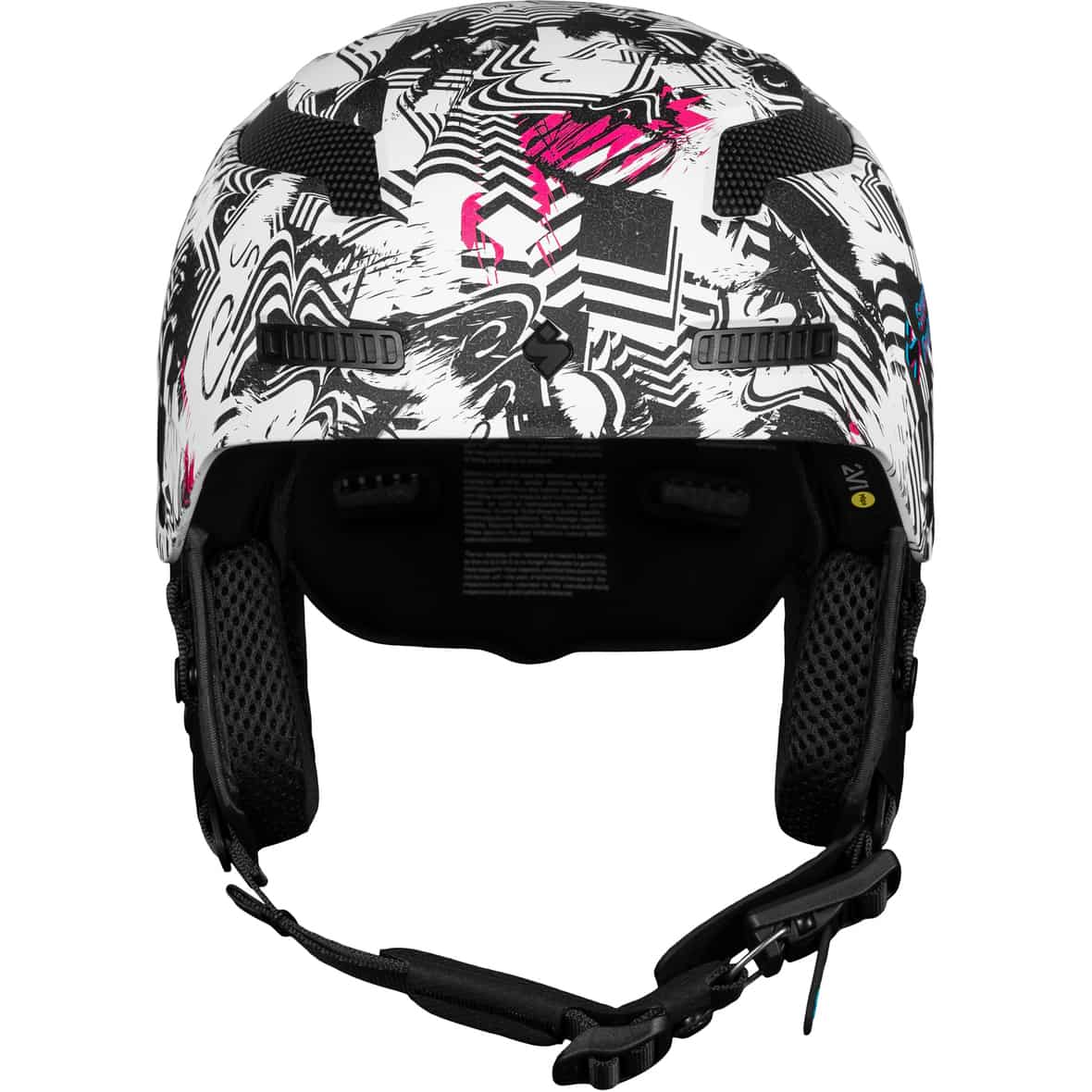 Sweet Protection Trooper 2Vi Mips Block Party Skihelm Unisex (Schwarz S/M)