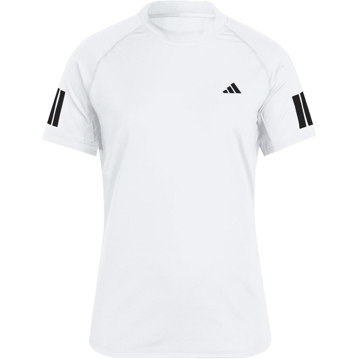 Club 3-Streifen Tennis Climacool  Damen T-Shirt Weiß_000__WHITE | L