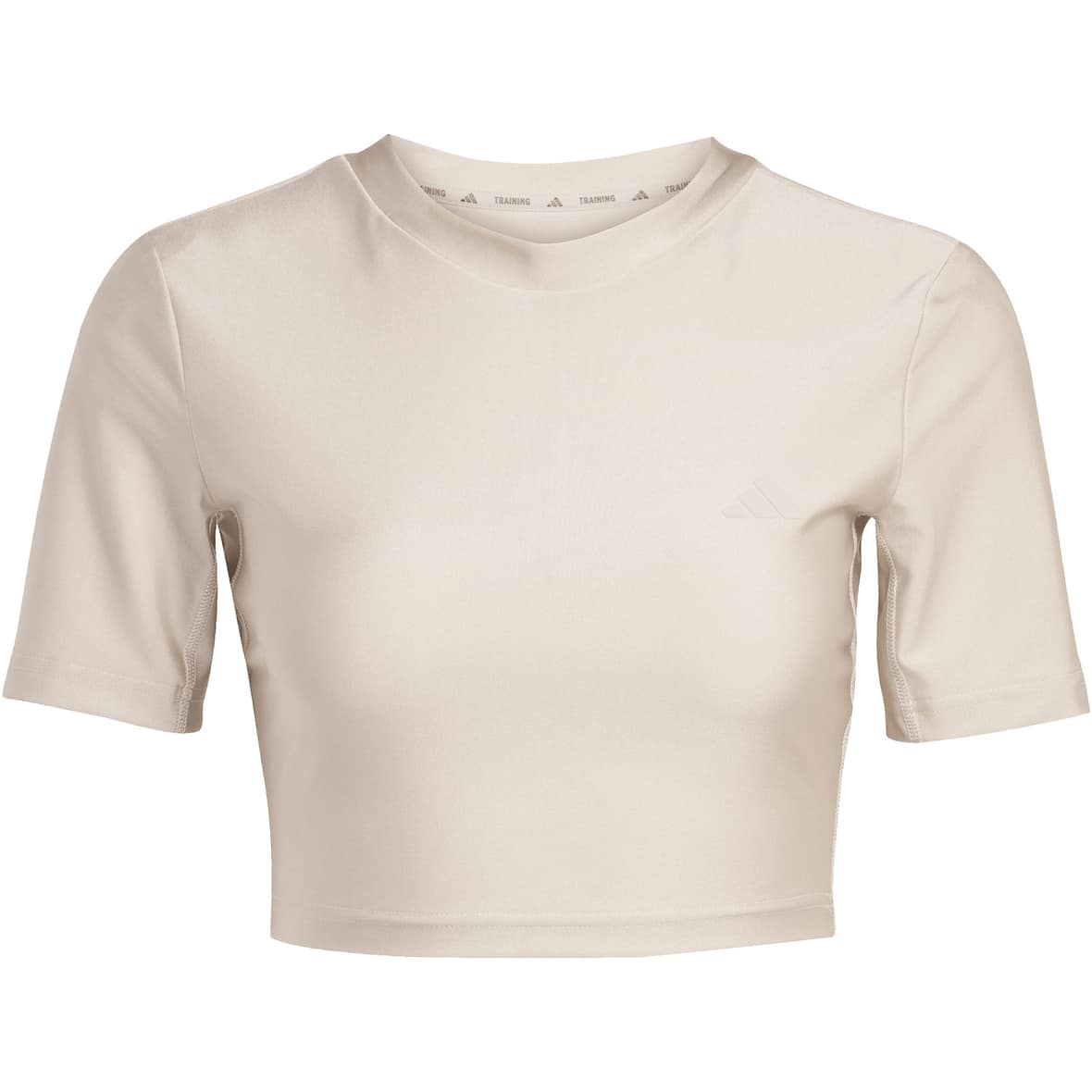 Workout Essentials Shine Damen T-Shirt Beige_000__WONALU | M