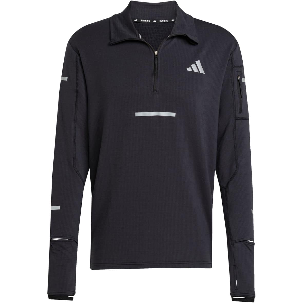 adi365 Run Climawarm+ Herren Laufshirt Schwarz_000__BLACK | XXL