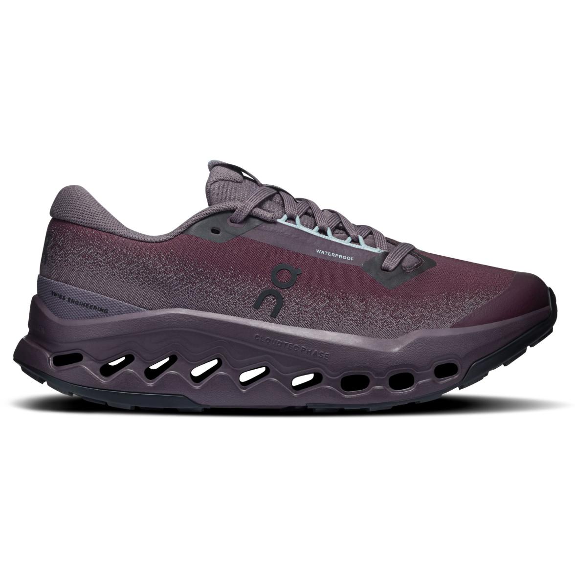 Cloudsurfer Trail 2 Waterproof Damen Trailrunningschuhe Violett_5381__URCHIN / PEBBLE | 37,5