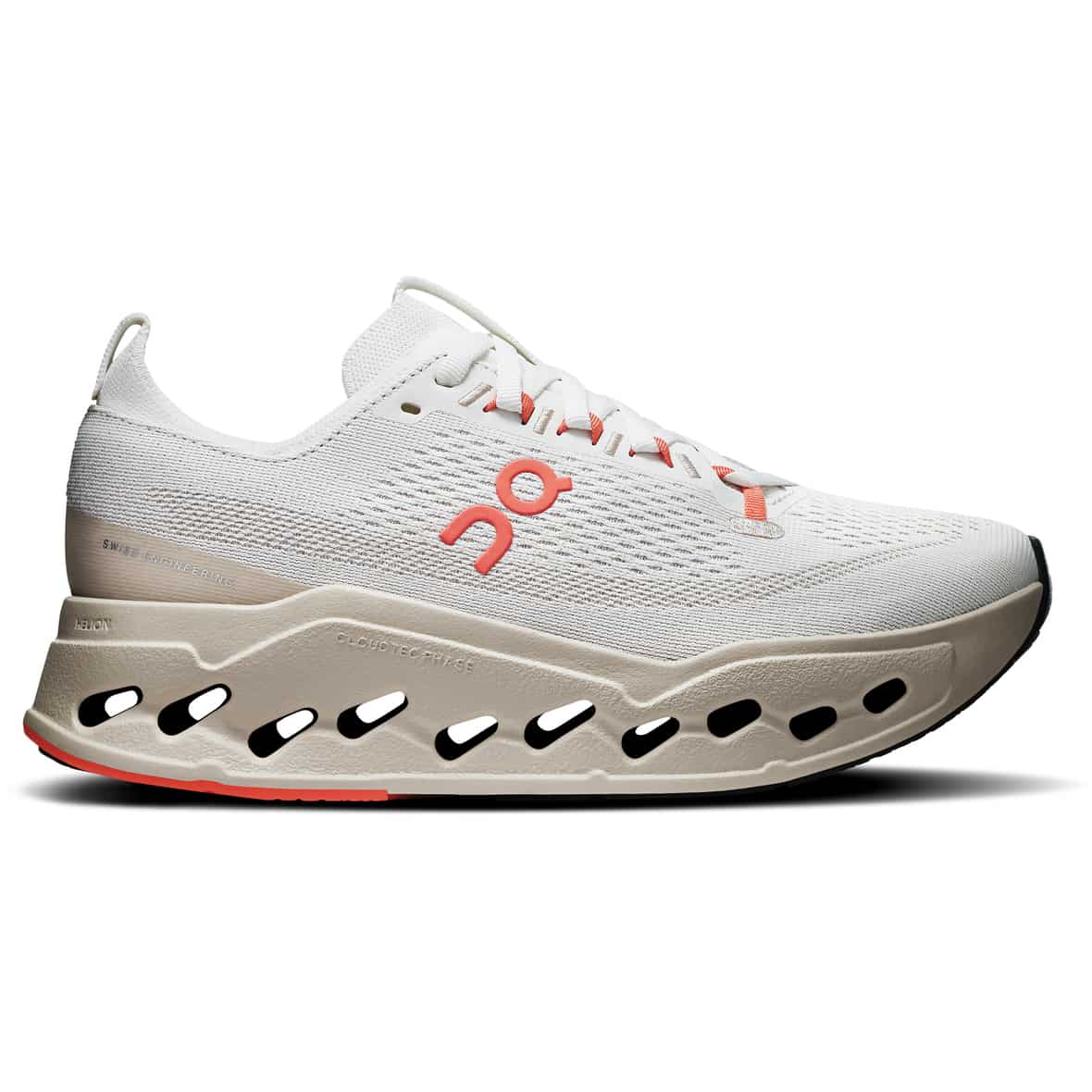 Cloudsurfer Max Damen Laufschuhe Beige_3297__IVORY / SALMON | 40