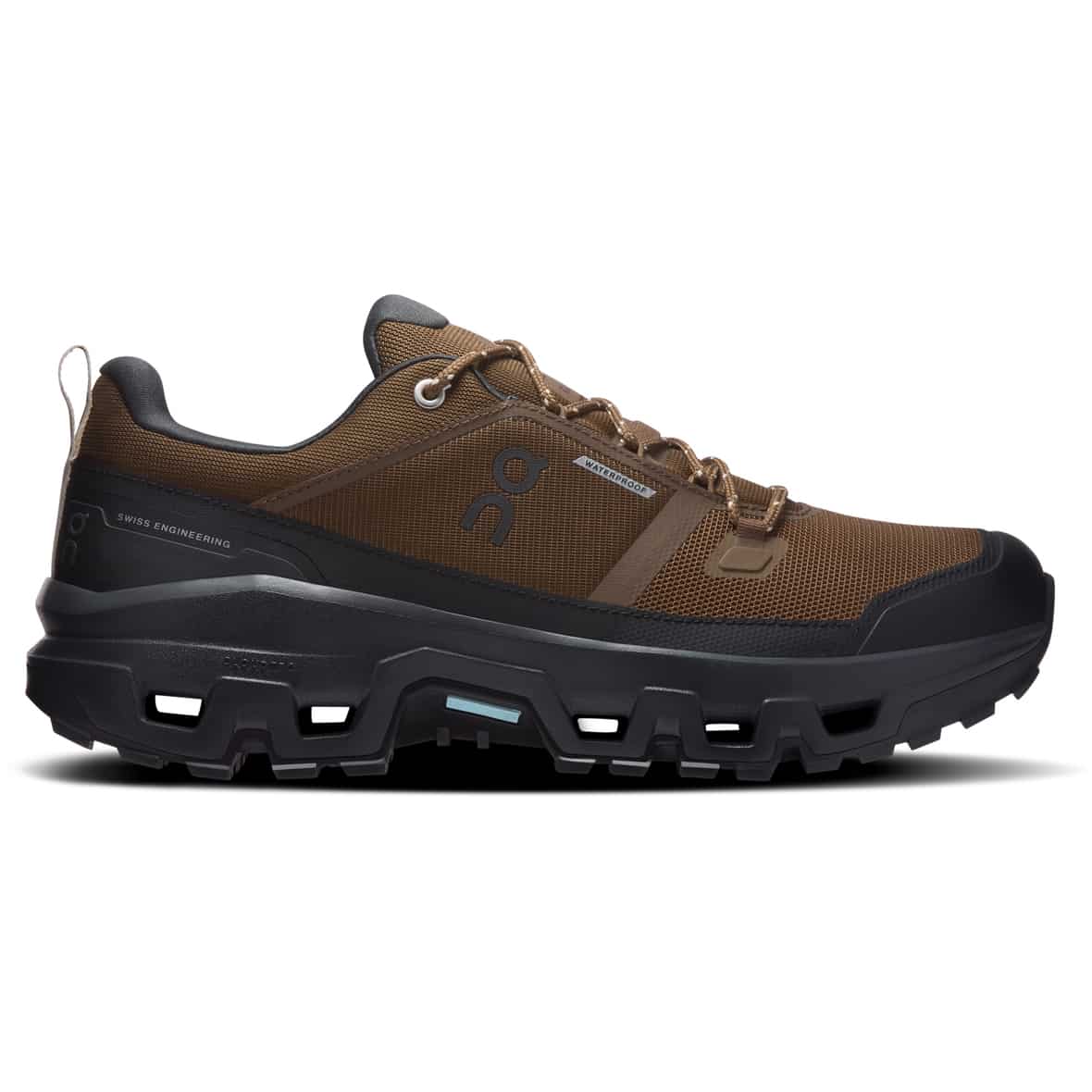 On Cloudrock Low Waterproof Herren Multifunktionsschuhe (Braun 42,5 EU, EU)  Typ A (Halbschuhe) Multifunktionsschuhe
