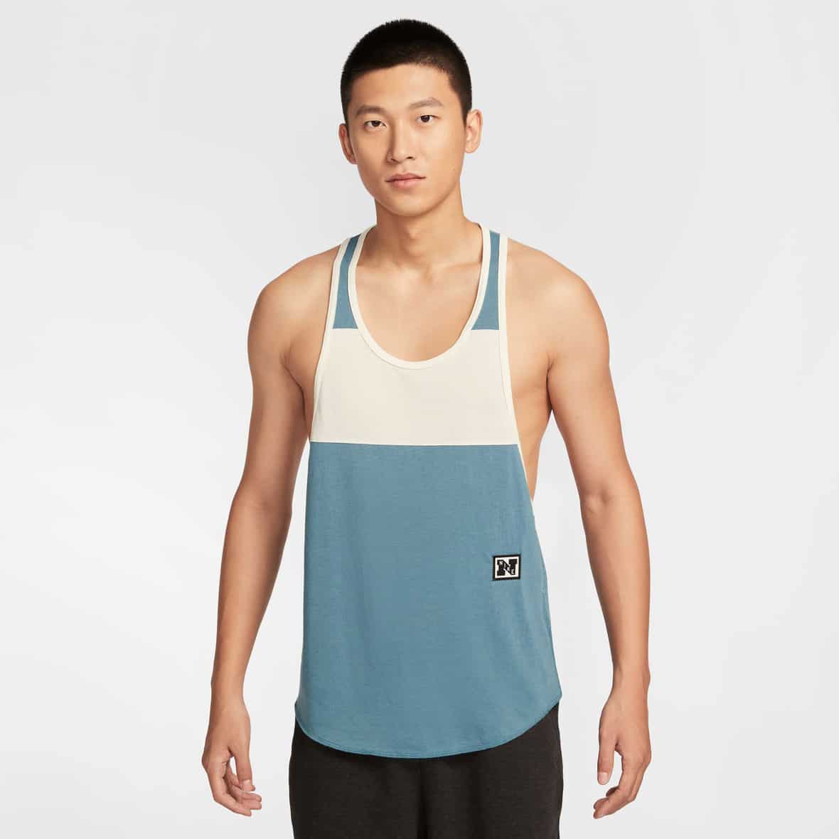 Dri-Fit Heritage Herren Tanktop Hellblau_006__SMOKEY BLUE/PALE IVORY/SMOKEY BLUE | L