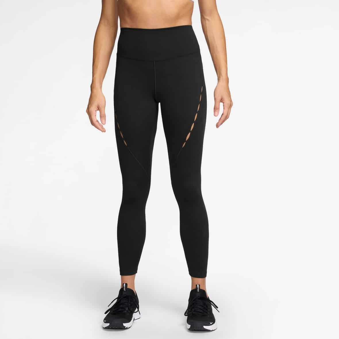 Dri-Fit One High-Rise 7/8  Damen Leggings Schwarz_010__BLACK/BLACK | XS