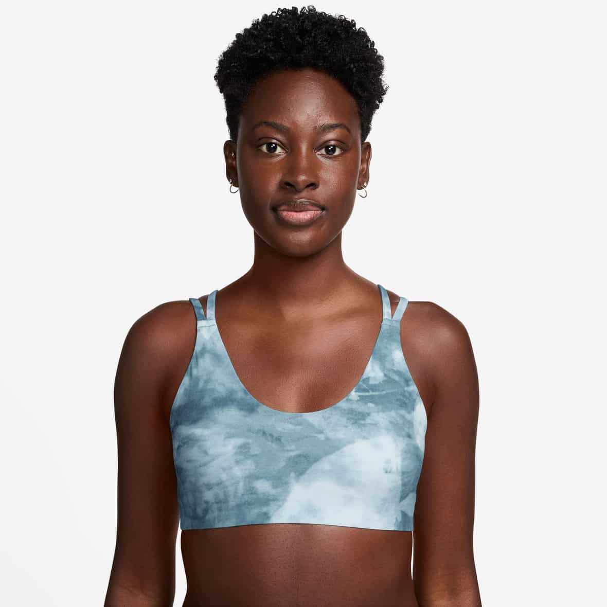 Zenvy Damen Sport-BH Hellblau_006__SMOKEY BLUE/WHITE | XL