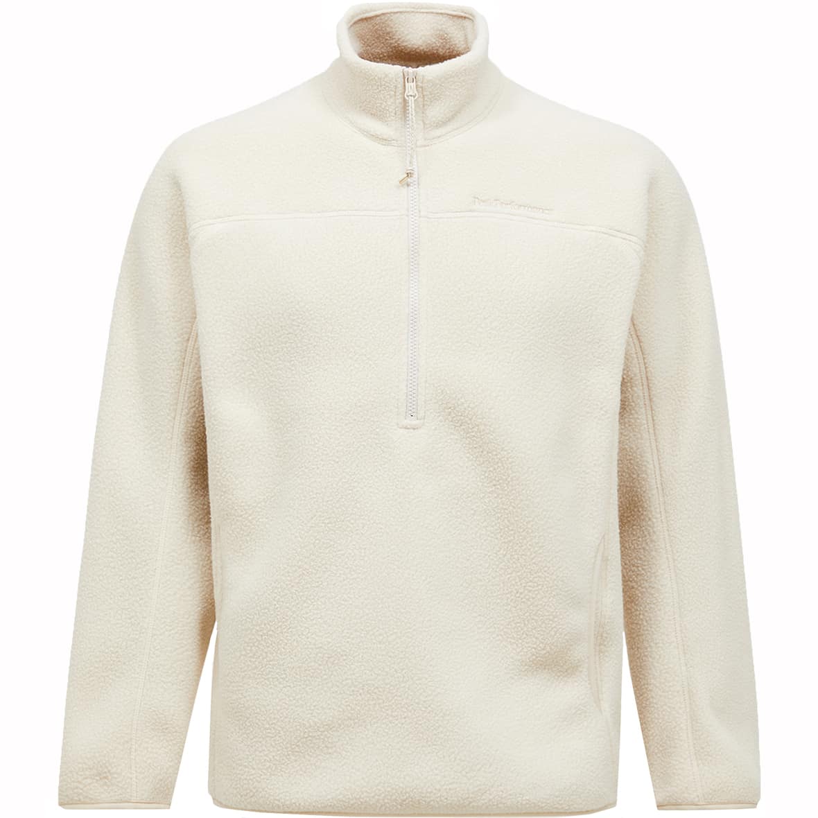 Peak Performance Half Zip Herren Fleecejacke (Beige S) Hoodies