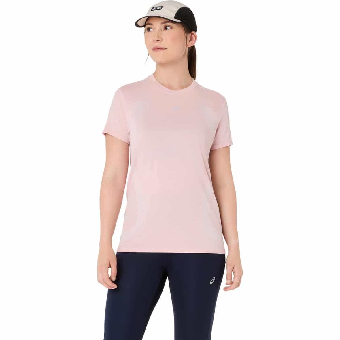 Road Seamless Damen Laufshirt Rosa_700__MORGANITE/CRYSTAL PINK | L