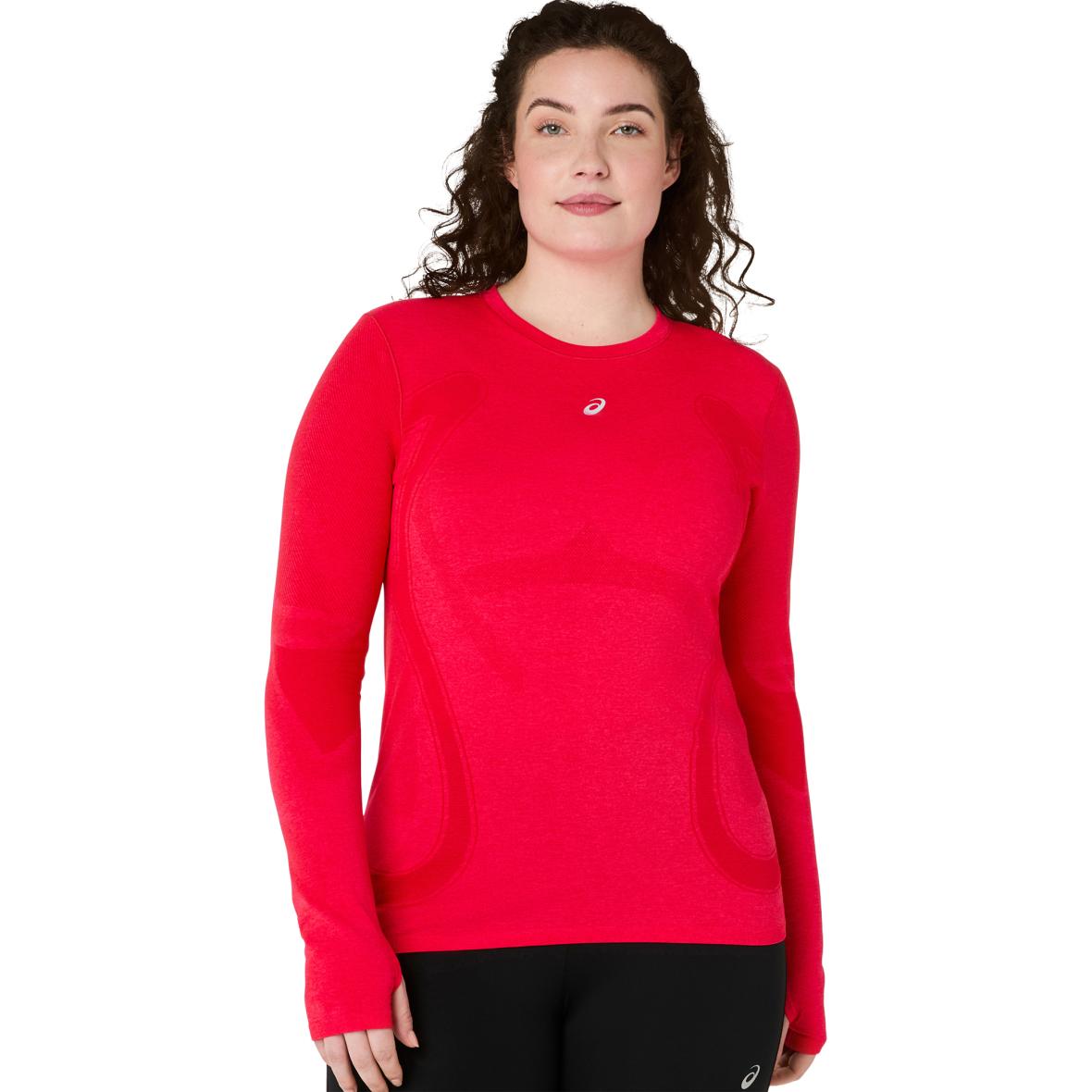 Road Seamless Damen Laufshirt Rot_601__SPEED RED | XS