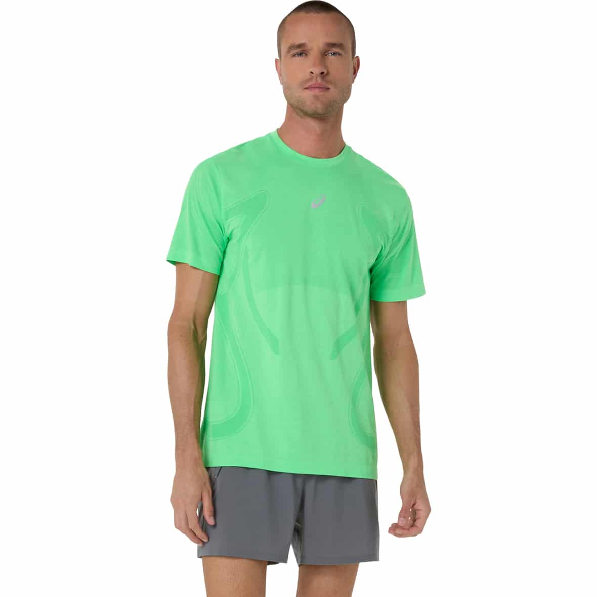 Road Seamless  Herren Laufshirt Grün_301__VITAL GREEN/ILLUMINATE GREEN | 2XL