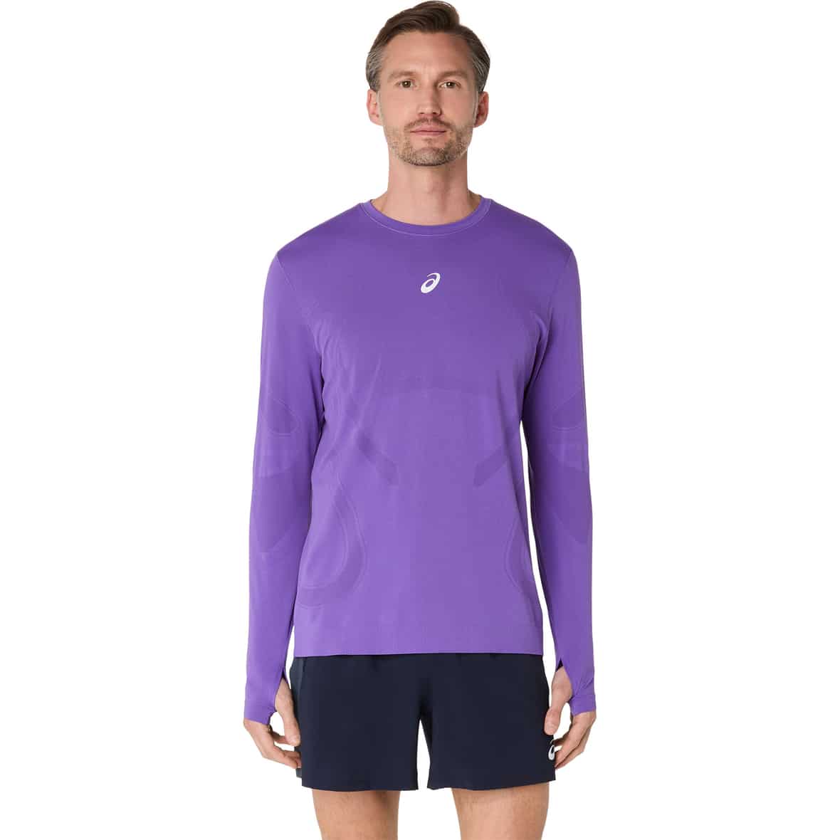 Road Seamless  Herren Laufshirt Violett_500__EDO PURPLE | L