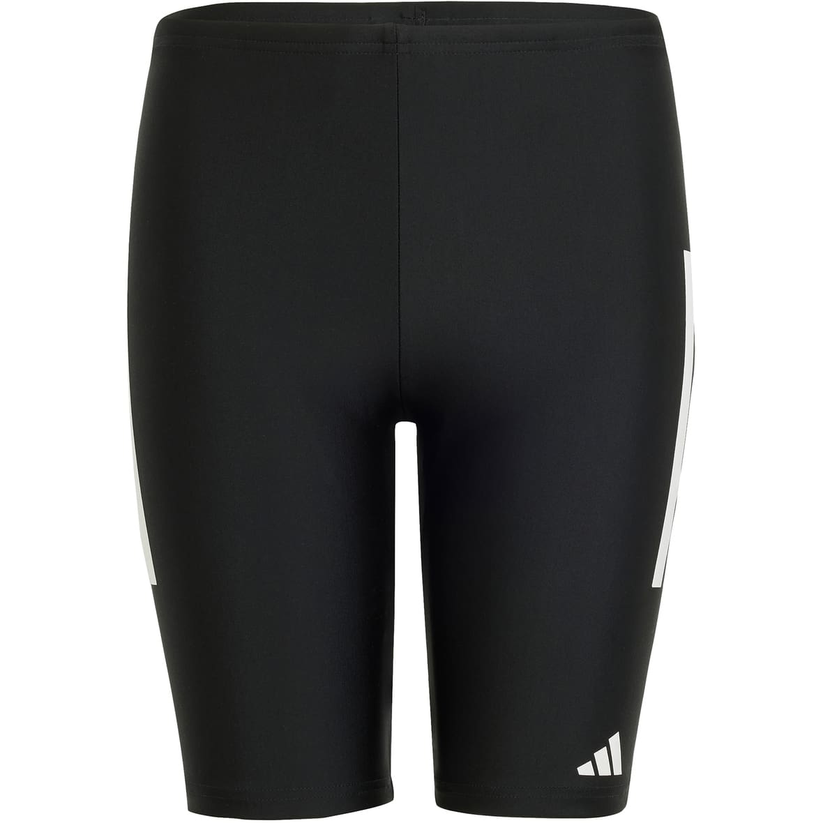 3 Stripe Jammer Kinder Badehose Schwarz_000__BLACK/WHITE | 128