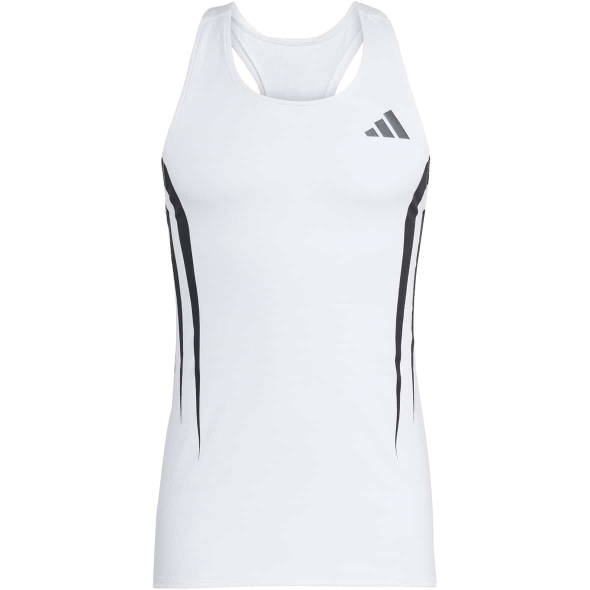 Adizero Archive Singlet Herren Laufshirt Weiß_000__WHITE | XL
