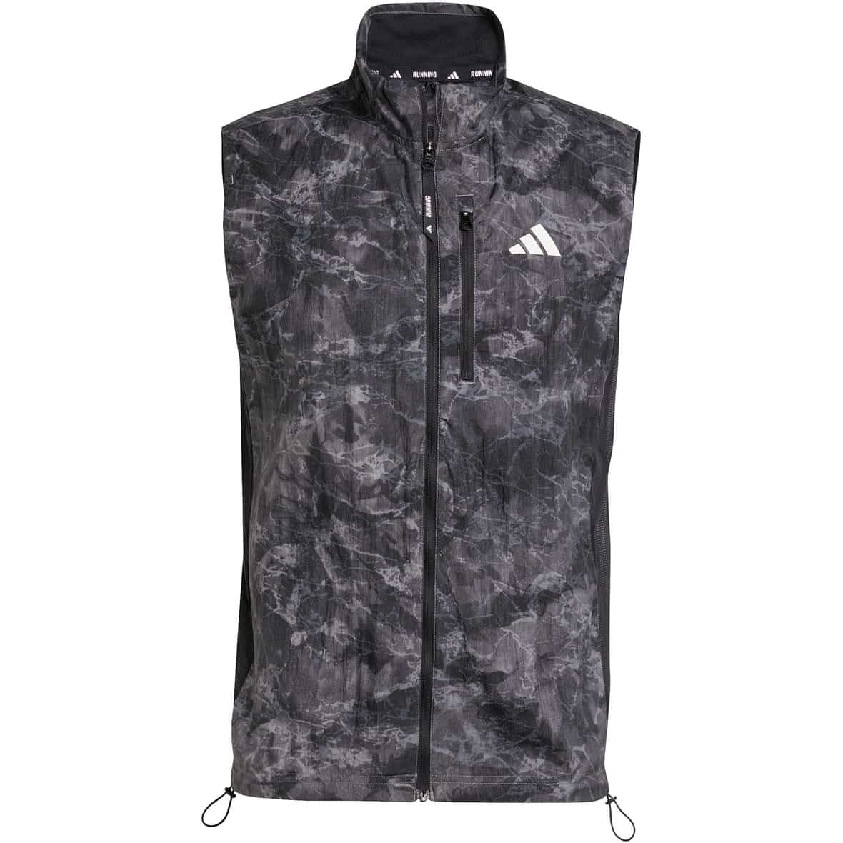 Own The Run Spray Dye Herren Laufweste Anthrazit_000__GREFOU/BLACK | XXL