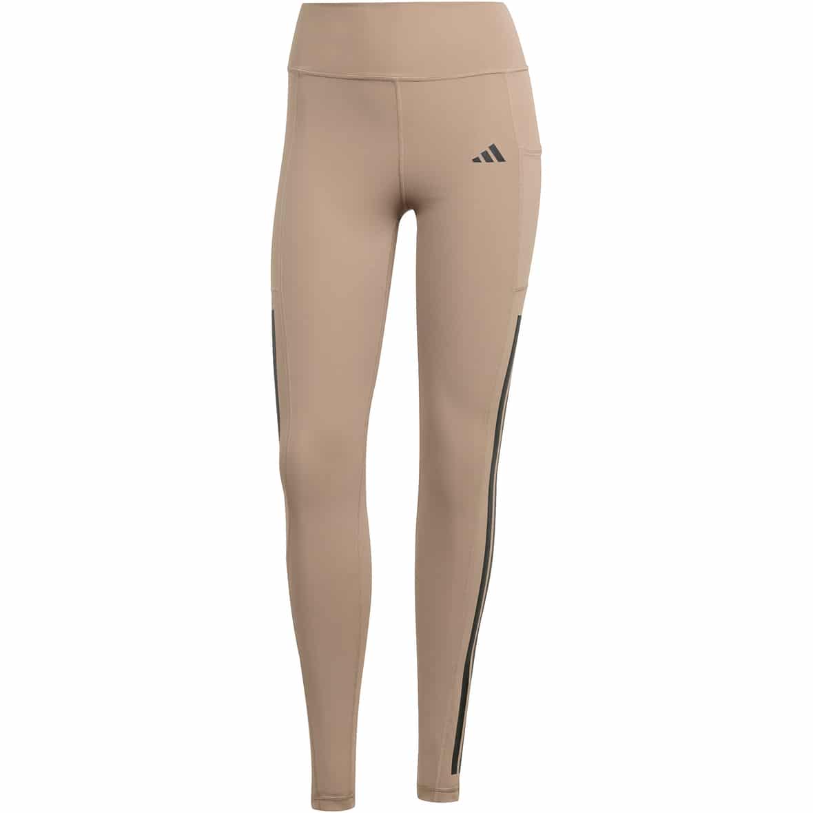 Optime 3-Streifen Full Length  Damen Leggings Beige_000__CHABRN | S
