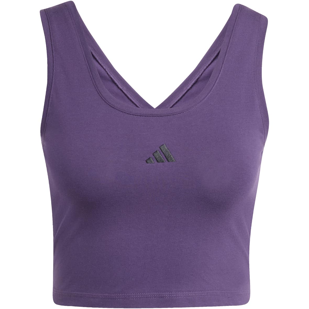 Single Jersey Damen Tanktop Violett_000__AURPLU/BLACK | M